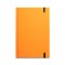 WATTERS. Block notes A5 in PU fluorescente con fogli a righe