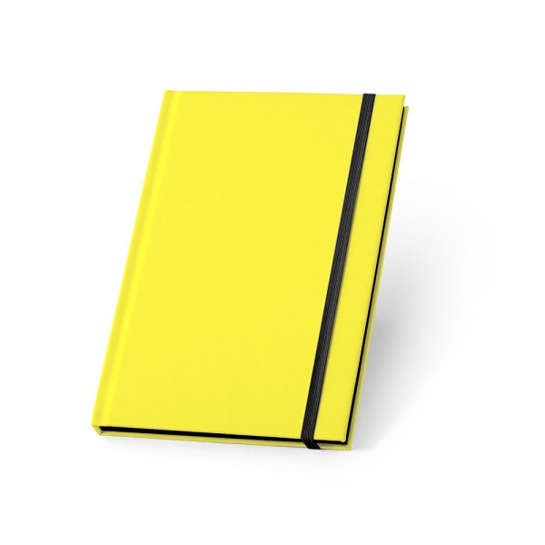 WATTERS. Block notes A5 in PU fluorescente con fogli a righe
