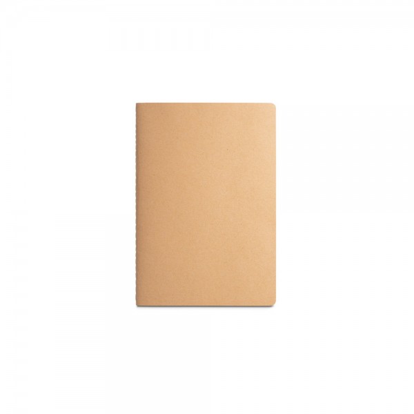 ALCOTT A5. Block notes A5 con copertina in cartoncino (250 g/m²) e pagine semplici