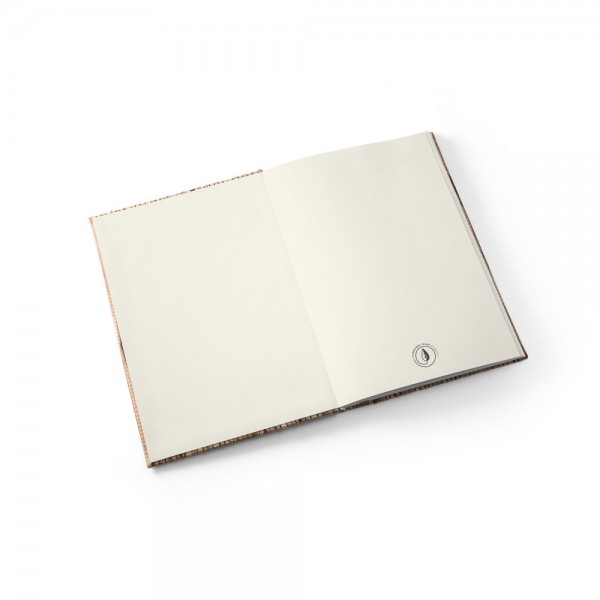 NERUDA. Block notes A5 con copertina rigida in fibra di paglia naturale