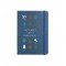 BOYD. Blocco note A5 in poliestere riciclato (100% rPET) con pagine a righe