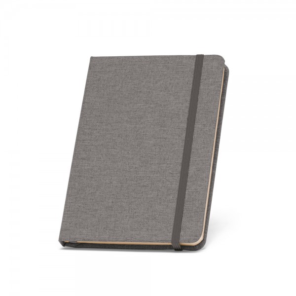 BOYD. Blocco note A5 in poliestere riciclato (100% rPET) con pagine a righe