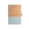 KLEE. Block notes A5 in sughero e lino con pagine a righe