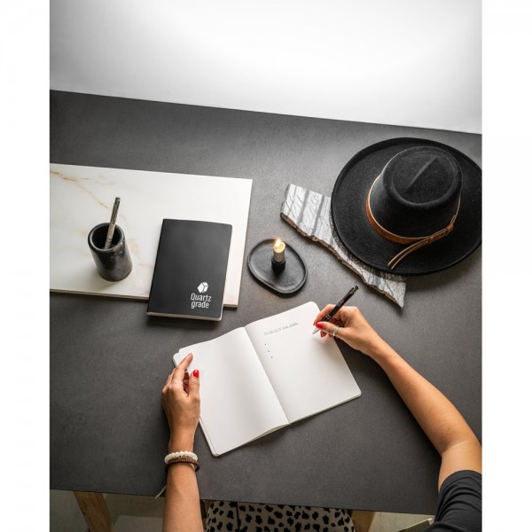QUEIROS. Block notes A5 con copertina resistente all'acqua