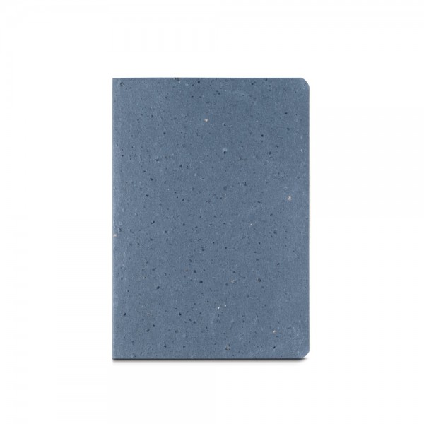 COFFEEPAD SEMI-RIGID. Block notes A5 con copertina semirigida fabbricata attraverso gli scarti della buccia di caffé (65%)