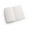 ORGANIC SOFT. Block notes A6 con copertina flessibile fabbricata tramite la materia organica degli elefanti (80%)
