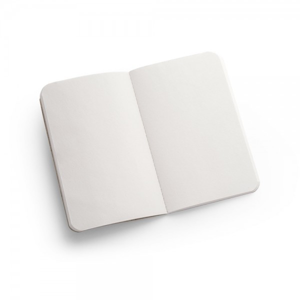 TEAPAD SOFT. Block notes A6 con copertina flessibile fabbricata tramite gli scarti delle foglie di té (65%)