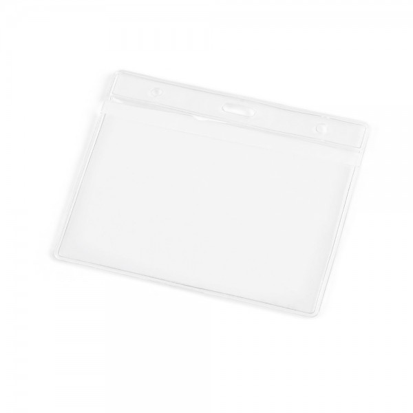 FORSYTH. Porta badge identificativo orizzontale in PVC