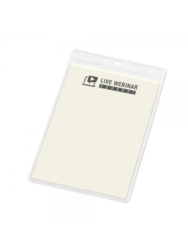 WHITMAN. Porta badge identificativo verticale in PVC WHITMAN. Porta badge identificativo verticale in PVC