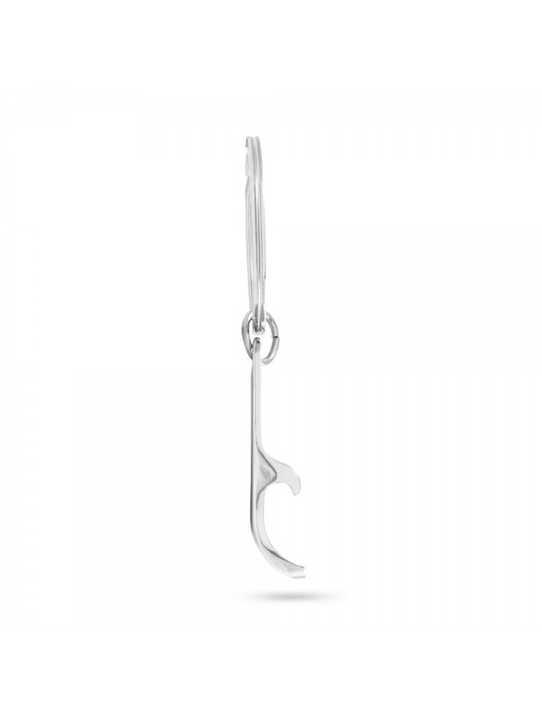 HELLI. Portachiavi in metallo con apribottiglie