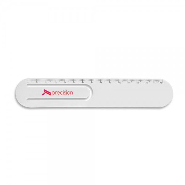 STEPHENIE. Righello da 15 cm con clip in PP
