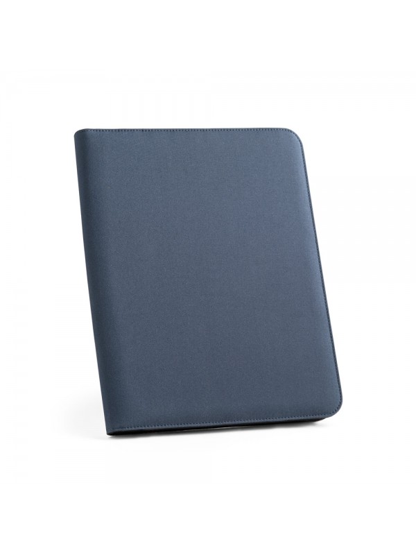 EMERGE FOLDER. Cartella A4 in poliestere riciclato (100% rPET) 300D con chiusura zip EMERGE FOLDER. Cartella A4 in poliestere riciclato (100% rPET) 300D con chiusura zip