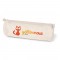 SCHOOLI. Astuccio in 100% tela di cotone (290 g/m²) dal design cilindrico con cerniera