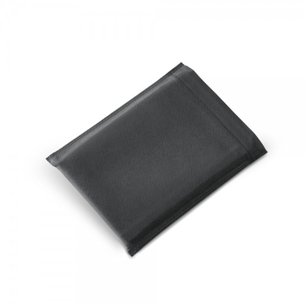 RUSSEL. Copertina in PU e tessuto in poliestere con block notes A5 con pagine semplici