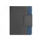 RUSSEL. Copertina in PU e tessuto in poliestere con block notes A5 con pagine semplici