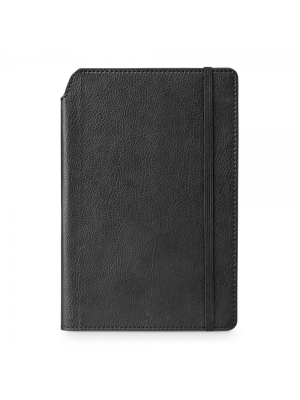 MORIAH. Block notes A5 in PU con pagine a righe, realizzato con materiale certificato FSC™ e altri materiali controllati MORIAH. Block notes A5 in PU con pagine a righe, realizzato con materiale certificato FSC™ e altri materiali controllati