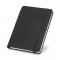 MORIAH. Block notes A5 in PU con pagine a righe, realizzato con materiale certificato FSC™ e altri materiali controllati