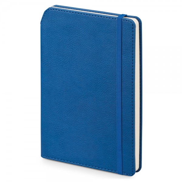 MORIAH. Block notes A5 in PU con pagine a righe, realizzato con materiale certificato FSC™ e altri materiali controllati