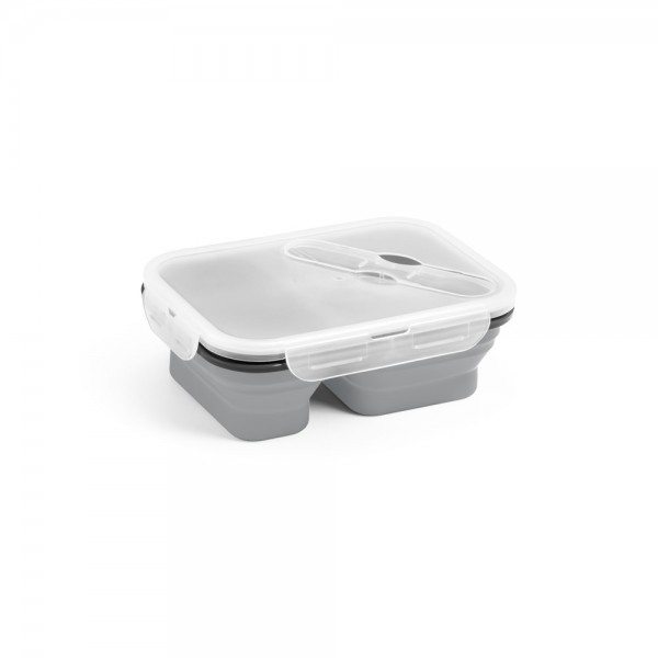 DILL. Porta pranzo. Contenitore ermetico in silicone e PP (480 e 760 mL)