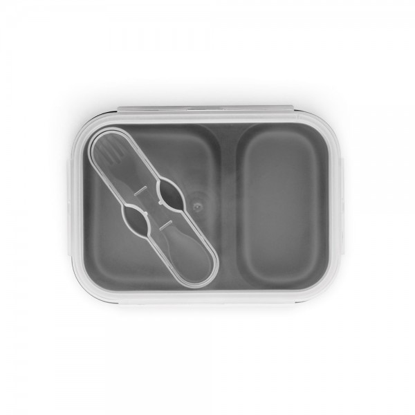 DILL. Porta pranzo. Contenitore ermetico in silicone e PP (480 e 760 mL)
