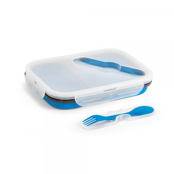 DILL. Porta pranzo. Contenitore ermetico in silicone e PP (480 e 760 mL)