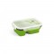 DILL. Porta pranzo. Contenitore ermetico in silicone e PP (480 e 760 mL)