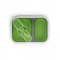 DILL. Porta pranzo. Contenitore ermetico in silicone e PP (480 e 760 mL)