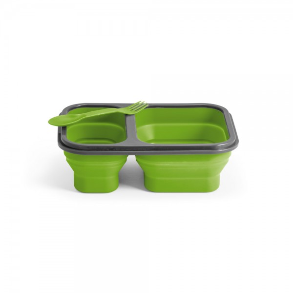 DILL. Porta pranzo. Contenitore ermetico in silicone e PP (480 e 760 mL)