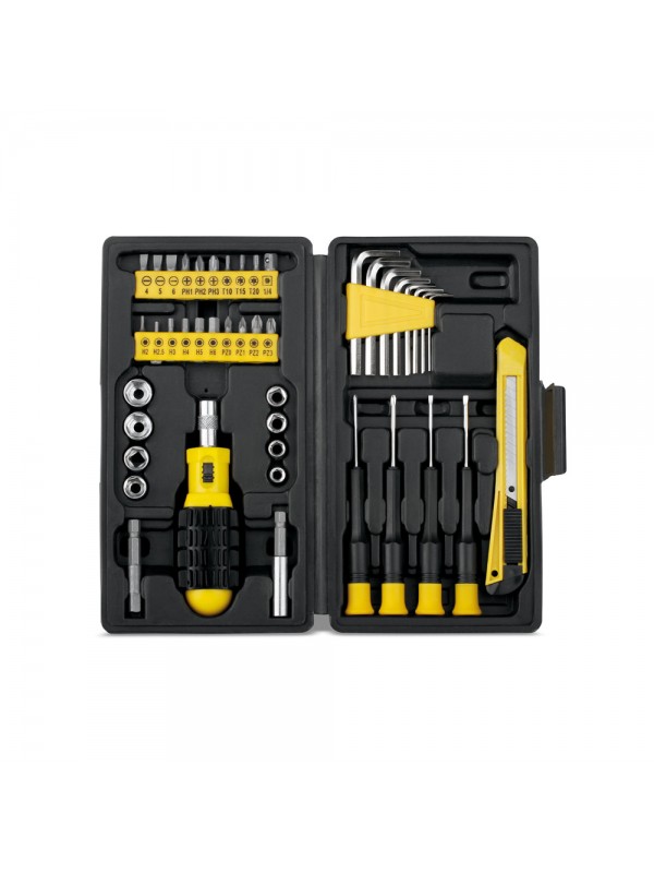 TUFF. Set di utensili da 45 pezzi TUFF. Set di utensili da 45 pezzi