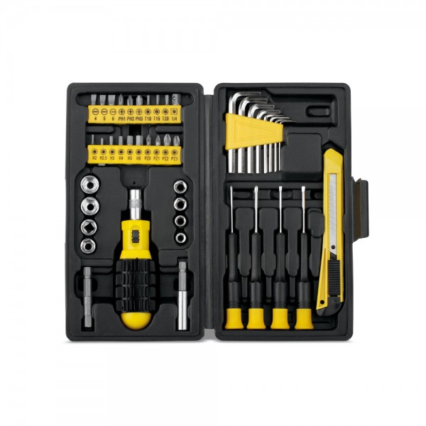 TUFF. Set di utensili da 45 pezzi