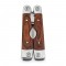 MAGNUM. Pinzia pieghevole con strumenti multifunzione in acciaio inox e legno
