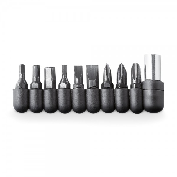 MAGNUM. Pinzia pieghevole con strumenti multifunzione in acciaio inox e legno