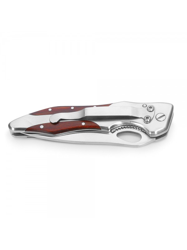 LAWRENCE. Coltello tascabile in acciaio inox e legno LAWRENCE. Coltello tascabile in acciaio inox e legno