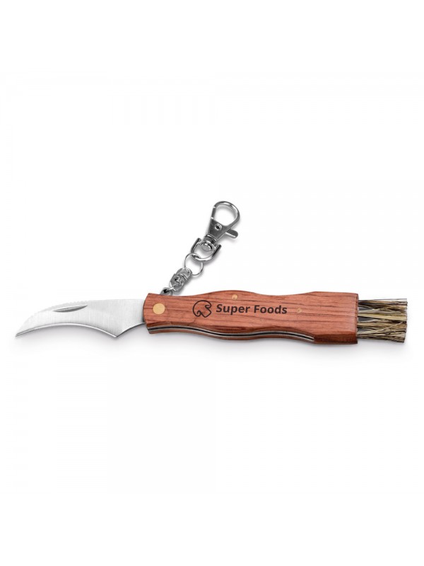 GUNTER. Coltello tascabile in acciaio inox e legno