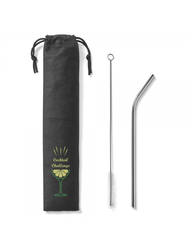 COCKTAIL. Cannuccia riutilizzabile in acciaio inox COCKTAIL. Cannuccia riutilizzabile in acciaio inox