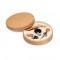 MORETO. Set da vino con 4 utensili in legno e metallo