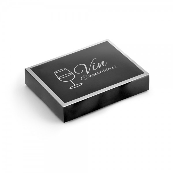 BARREL. Set da vino in zinco e acciaio inox