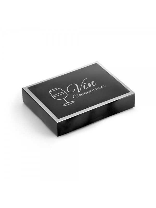 BARREL. Set da vino in zinco e acciaio inox