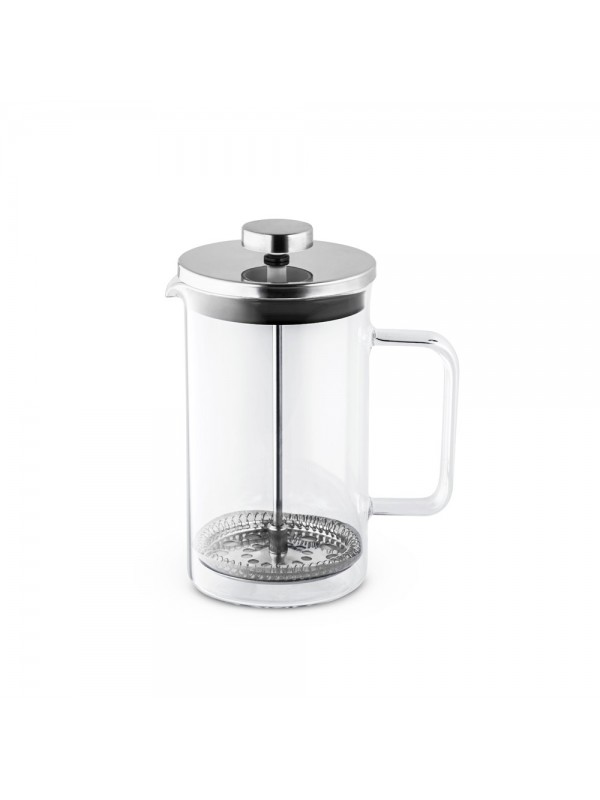 JENSON. Caffettiera in vetro borosilicato e acciaio inox 600 mL JENSON. Caffettiera in vetro borosilicato e acciaio inox 600 mL
