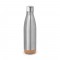 SOLBERG. Borraccia termica in acciaio inox con base in sughero 560 mL