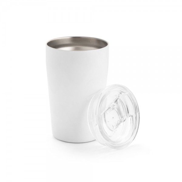 SLIDER. Bicchiere da viaggio in acciaio inox 380 mL