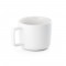 FANGIO. Tazza in ceramica da 230 mL con tappo e base in bambù