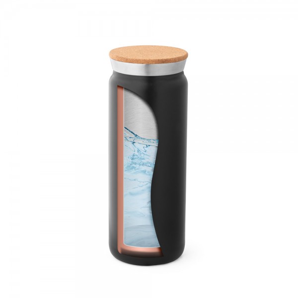 LAVINE 600. Borraccia termica in acciaio inossidabile 600 mL