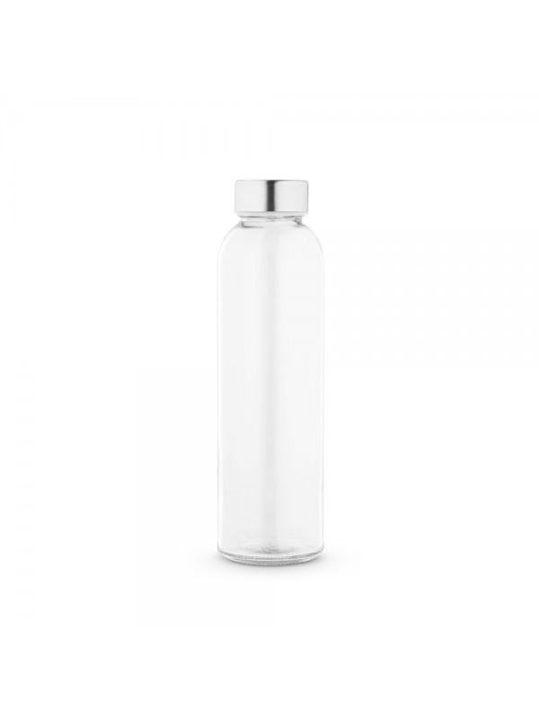 SOLER. Borraccia in vetro con tappo in acciao inox per la sublimazione 500 mL