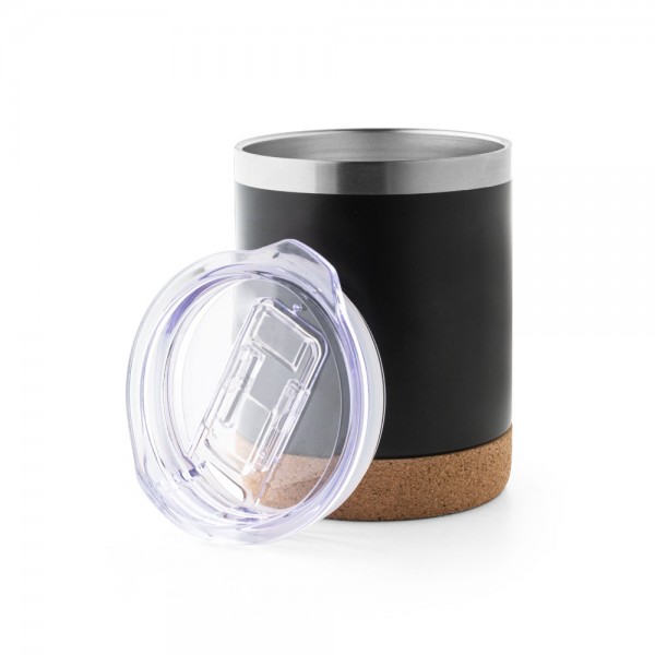 SOLBERG TUMBLER. Bicchiere da viaggio in acciaio inox 400 mL