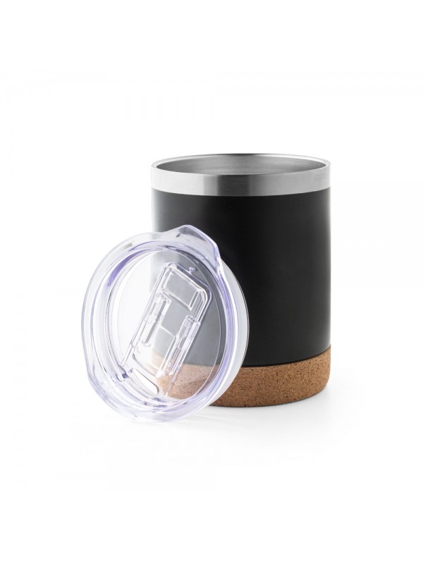 SOLBERG TUMBLER. Bicchiere da viaggio in acciaio inox 400 mL