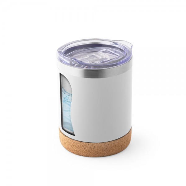 SOLBERG TUMBLER. Bicchiere da viaggio in acciaio inox 400 mL