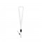 ANQUETIL. Lanyard in poliestere con moschettone in metallo