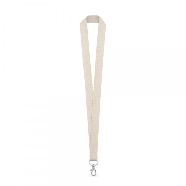 HEATHROW. Lanyard 100% cotone