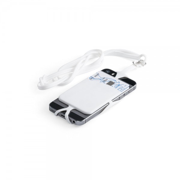 NICOLAUS. Porta tessere con supporto per cellulare